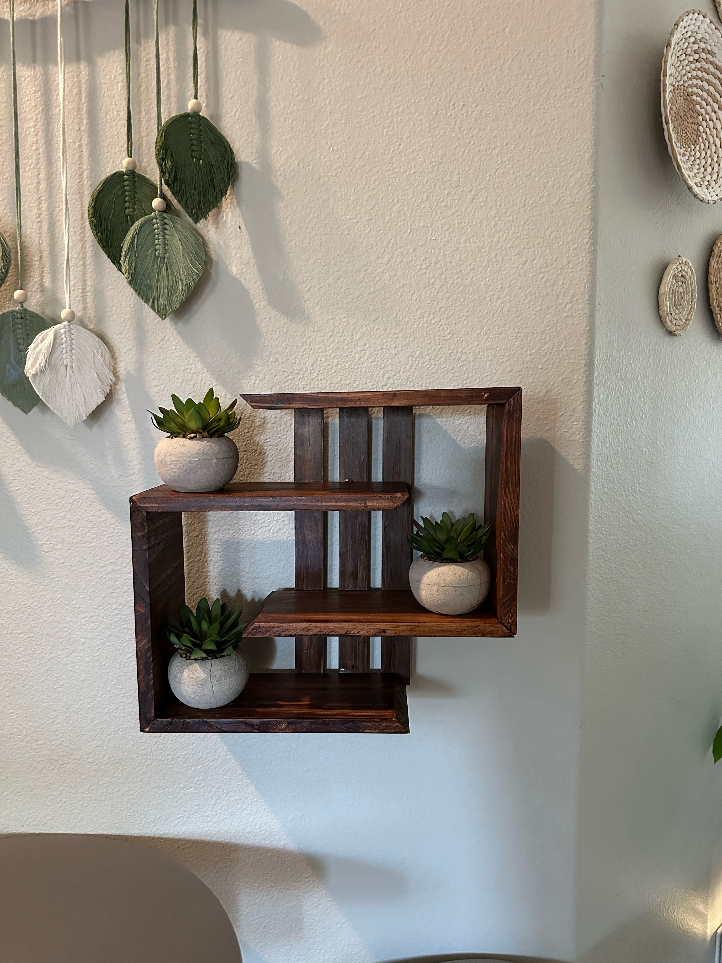 Handmade Floating Wall Shelf
